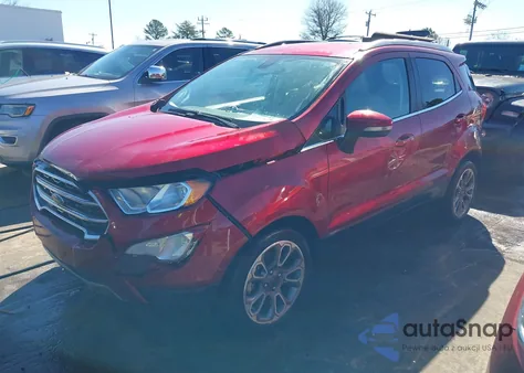 2020 Ford Ecosport Titanium z USA, uszkodzony, nr VIN MAJ3S2KE2LC382942